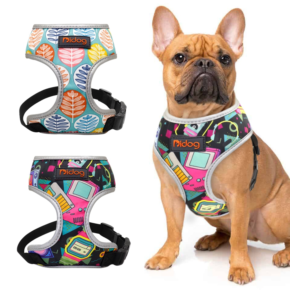 Dog's Colorful Print Harness Dog's Colorful Print Harness